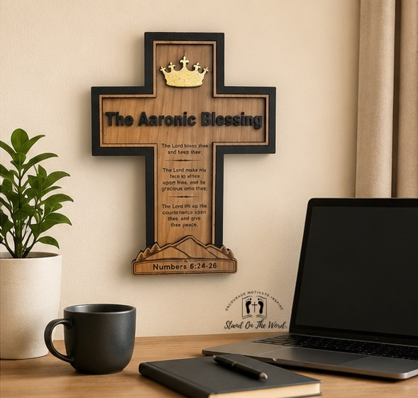 The Aaronic Blessing Wall Art Plaque