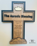 The Aaronic Blessing Cross Wall Decor — Numbers 6:24–26